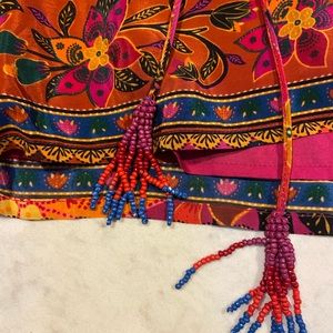 Tropical Tapestry LS Blouse